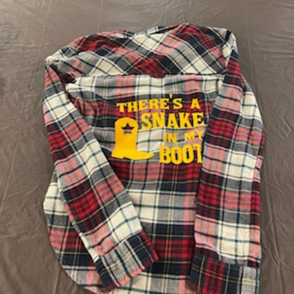 Custom Toy Story (Woody) Flannel